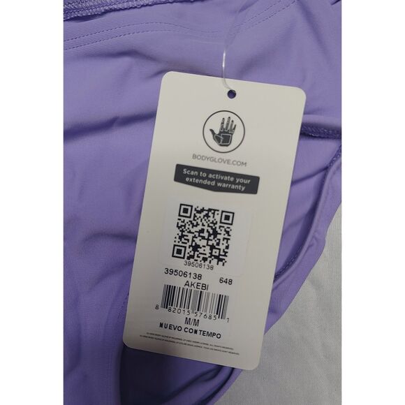 NWT Body Glove Smoothies Flirty Surf Rider Bikini Bottom Size M - Picture 3 of 7